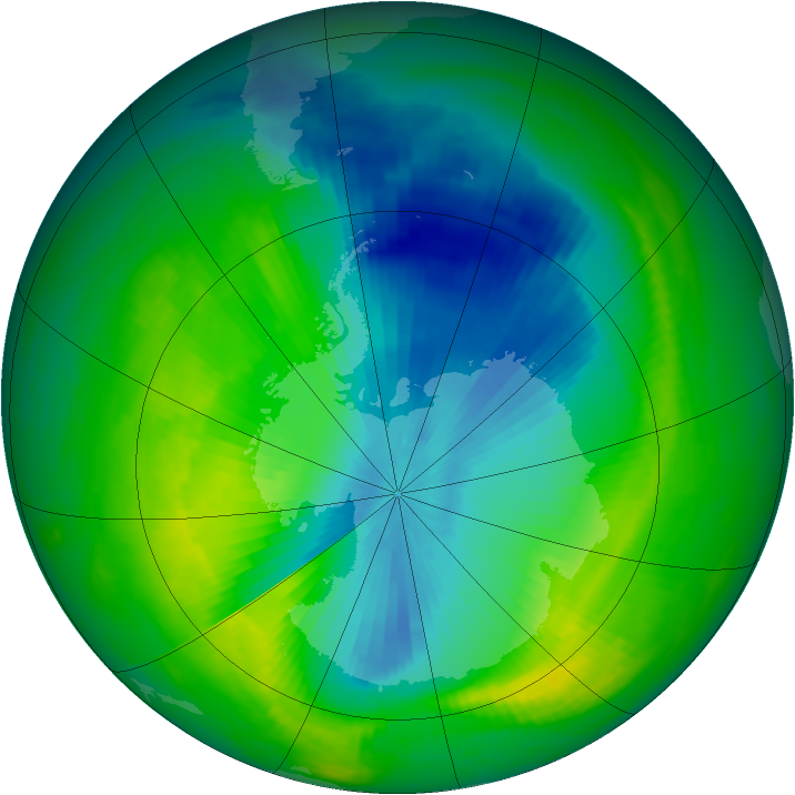 Ozone Map 1983-11-03
